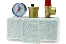Группа безопасности котла Watts KSG 30/25M-ISO стальная с теплоизоляцией 1" 3бар 200кВт