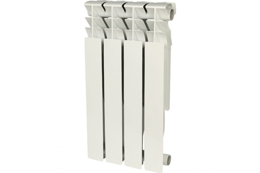 радиатор алюминиевый rommer plus 500 4 секции
