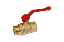 Кран шаровый муфтовый 11Б27п1 ручка 3/4" ПМ