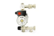 Насосно-смесительная группа SOLOMIX X с накидной гайкой 1", с насосом GRUNDFOS UPM3 AUTO 25-70 130