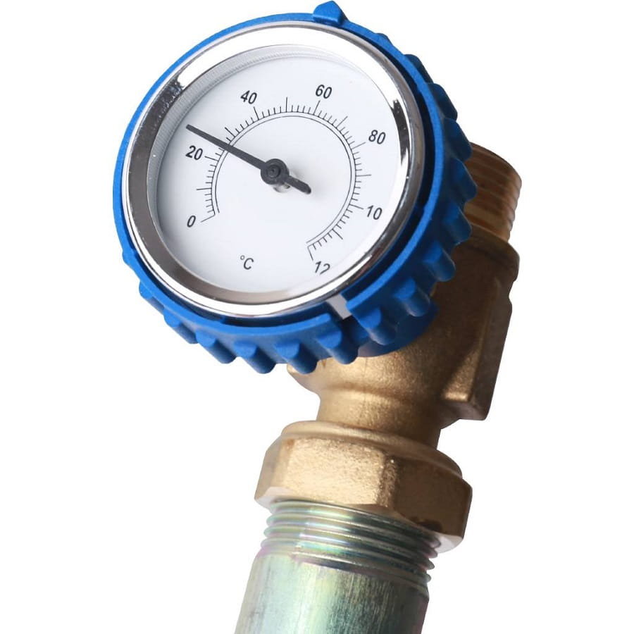 Насосная группа Stout с прямым контуром 3/4" с насосом Grundfos UPSO 15-65 130 в теплоизоляции