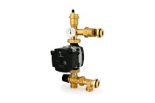 Насосно-смесительная группа SOLOMIX X с наружной резьбой 1", с насосом GRUNDFOS UPM3 AUTO 25-70 130