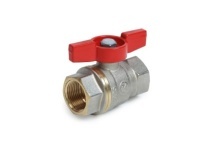 R951 Шаровый кран 3/4"ММ бабочка усиленный Giacomini 910serie DADO