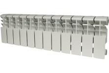 радиатор алюминиевый rommer plus 200 12 секций