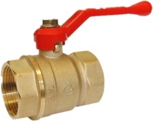 Кран шаровый муфтовый 11Б27п1 ручка 1,25" ММ