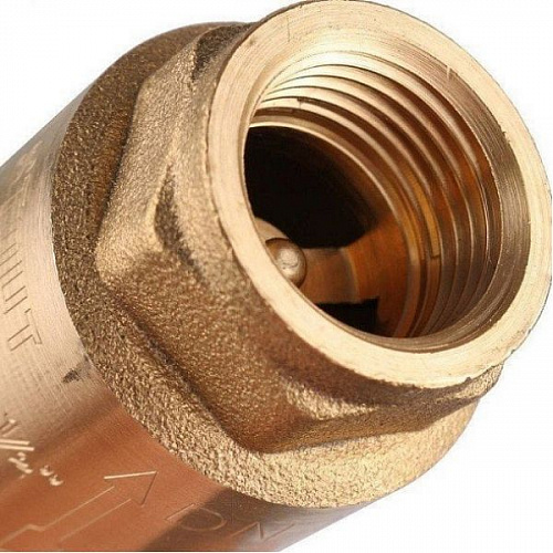 Клапан обратный пружинный муфтовый с металлическим седлом STOUT 1/2 SVC-0011-000015, фото фото 3