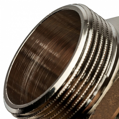 STOUT Ниппель Н/Н 1 1/4" никелированный SFT-0004-114114, фото фото 2