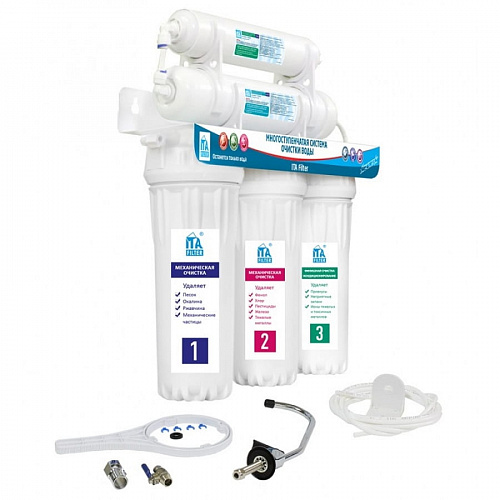 Фильтр под мойку ИТА-фильтр ОНЕГА 5-ступ. Антибактериальный F10520, фото фото 2