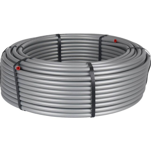 Труба STOUT PE-Xc/Al/PE-Xc 16x2,6 из сшитого полиэтилена стабильная серая (бухта 100 м), фото