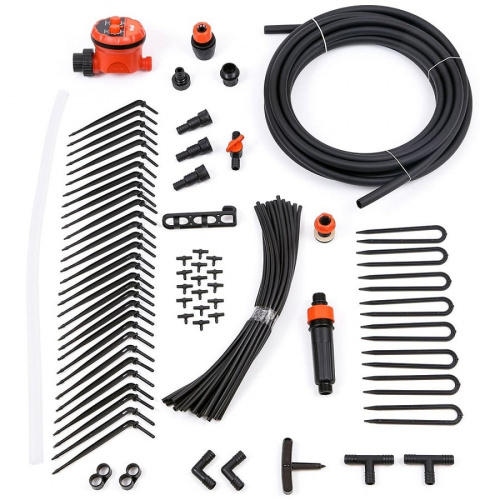 Капельный полив Жук от ёмкости с таймером на 30 растений, фото