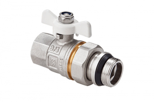 Шаровый кран MVI Premium BV.521 для радиаторов америк. 3/4, фото