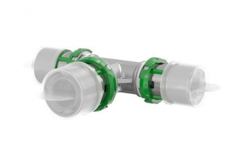 Пресс тройник 40x40x40 7130W40 Comap SkinPress, фото