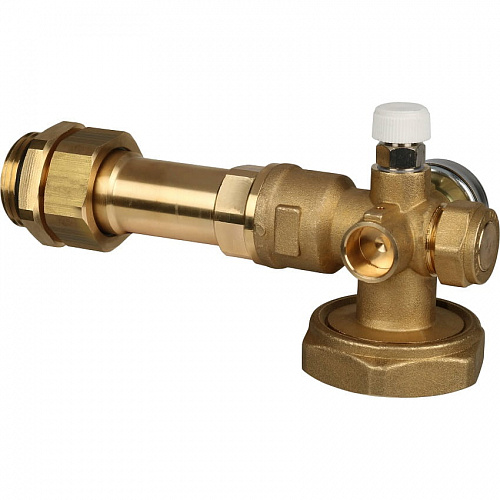 Насосная группа STOUT с термостатическим клапаном 20-43°C без насоса SDG-0020-004000, фото фото 3