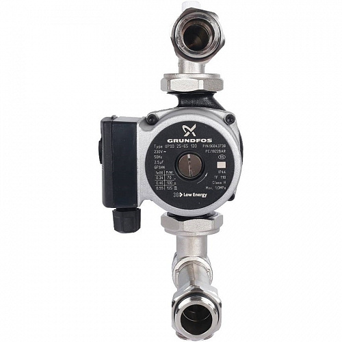 STOUT Насосно-смесительный узел с термостатическим клапаном 20-43°C, с насосом UPSO, фото фото 3