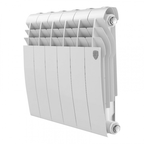 Радиатор биметаллический Royal Thermo Biliner 350 Bianco Traffico 6 секций, фото