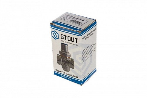 Редуктор давления Stout PN16 вн/вн 1/2" с выходом под манометр SVS-1010-000015, фото фото 4
