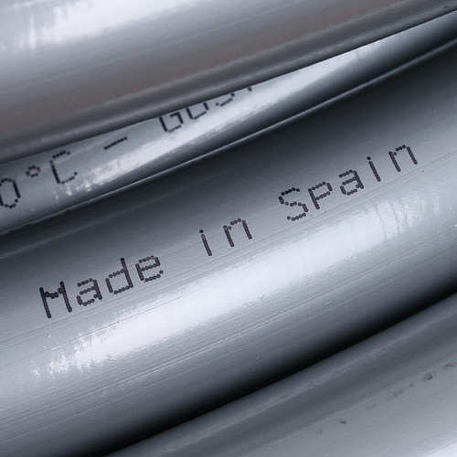 Труба STOUT PEX-A 25х3,5 из сшитого полиэтилена с кислородным слоем серая (бухта 50 м), фото фото 5