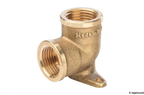 Угольник с креплением Stout 1/2 ВВ  SFT-0038-000012, фото