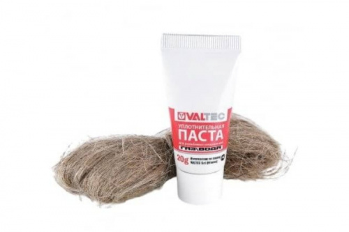 Набор для герметизации Valtec (сантехнический лен+паста), фото