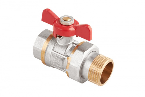 Шаровый кран MVI AquaHit BV.320 американка 3/4, фото