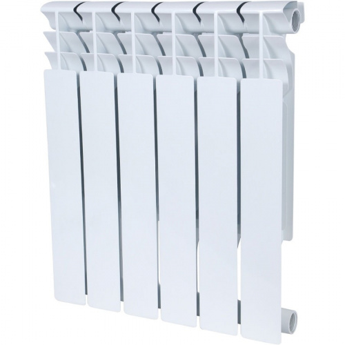 Радиатор биметаллический Rommer Plus BM 500 6 секций, фото