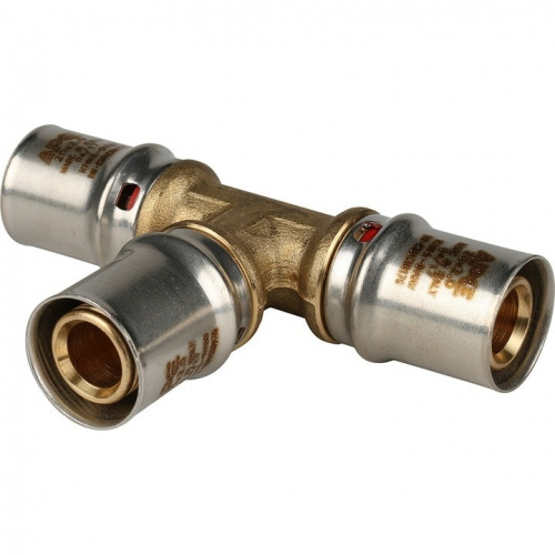 Пресс тройник равнопроходный Stout 20x20x20 для м/п труб SFP-0006-202020, фото