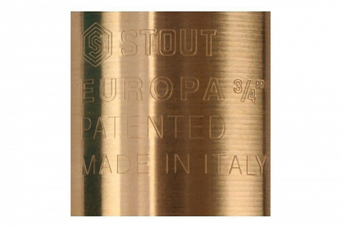 Клапан обратный пружинный муфтовый с металлическим седлом STOUT 3/4 SVC-0011-000020, фото фото 3