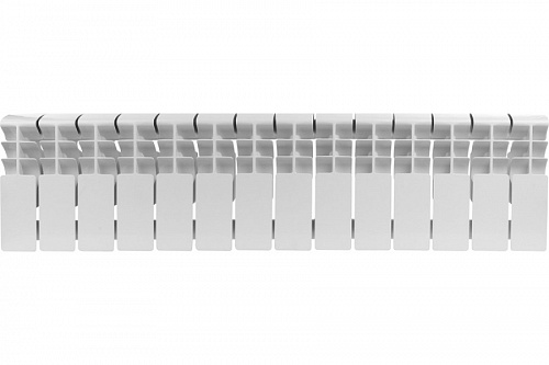 Радиатор алюминиевый Rommer Plus 200 14 секций, фото фото 3