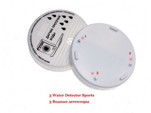 Беспроводной датчик утечки воды 90 дБ, 9V DC, фото фото 5