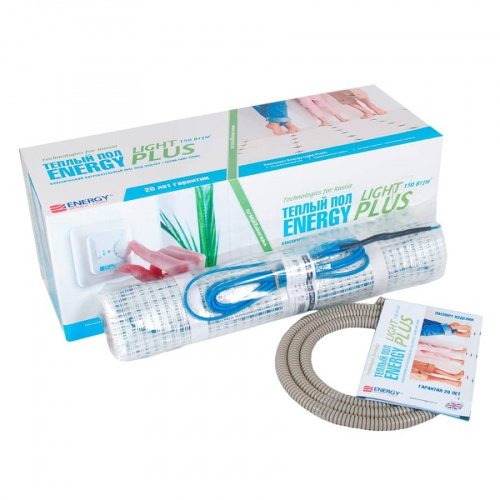 Нагревательный мат Energy Light Plus 0,5 м2 - 75 Вт, фото