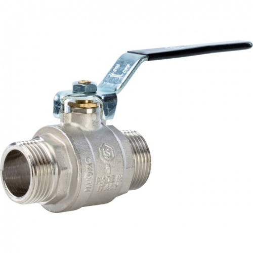 Кран шаровый полн. прох. 1" Н/Н ручка, STOUT, фото