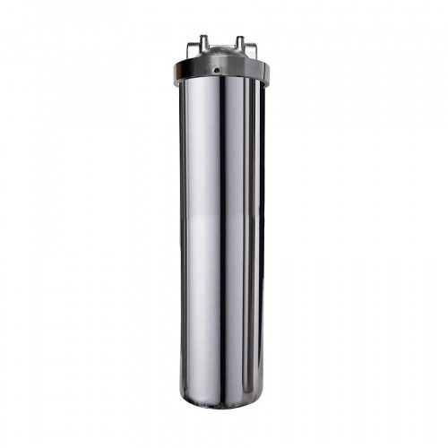 Фильтр-колба STEEL BRAVO 20"BB нержавеющая сталь 1" F80110, фото