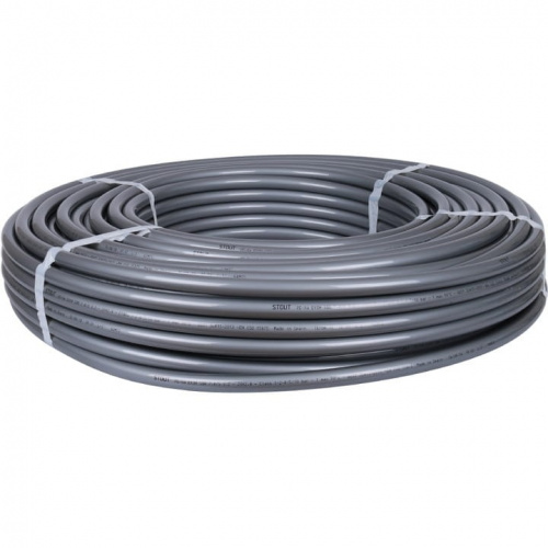 Труба STOUT PEX-A 20х2,8 из сшитого полиэтилена с кислородным слоем серая (бухта 100 м), фото