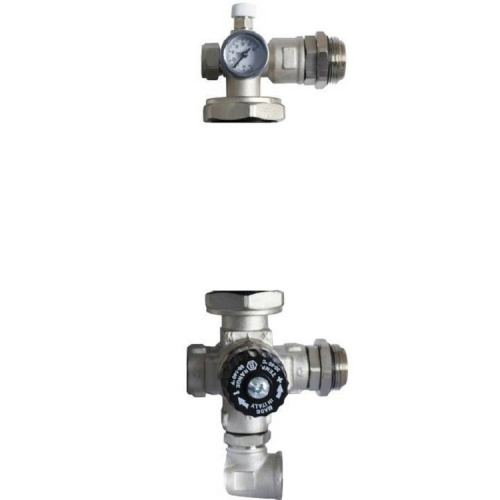 Насосно-смесительный узел Stout с термостатическим клапаном без насоса, фото