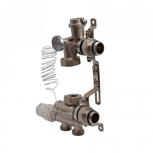 Насосно-смесительный узел TAEN БЕЗ насоса латунь, фото фото 3