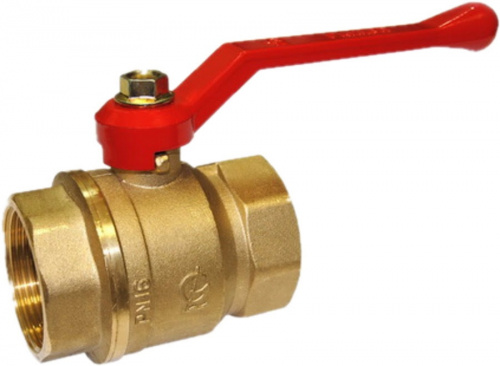 Кран шаровый 1 1/2" В/В  ручка, 11Б27п1 СТАНДАРТ Галлоп, фото