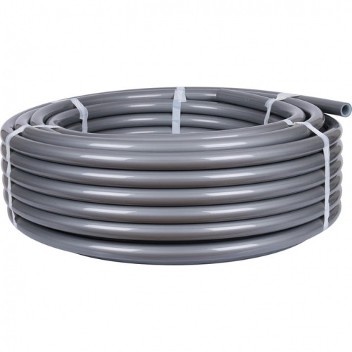 Труба STOUT PEX-A 32х4.4 из сшитого полиэтилена с кислородным слоем серая (бухта 50 м), фото