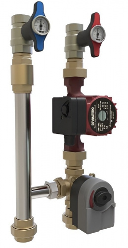 Насосная группа Proxytherm MKS DN25 с сервоприводом, без насоса, фото