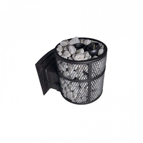 Печь для бани ПроМеталл Атмосфера M сетка нержавейка p0041, фото фото 5