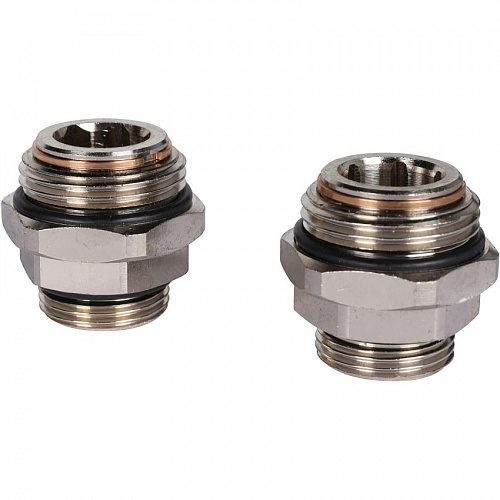 Насосно-смесительный узел Stout с термостатическим клапаном и байпасом с насосом Grundfos UPSO 25-65, фото фото 9