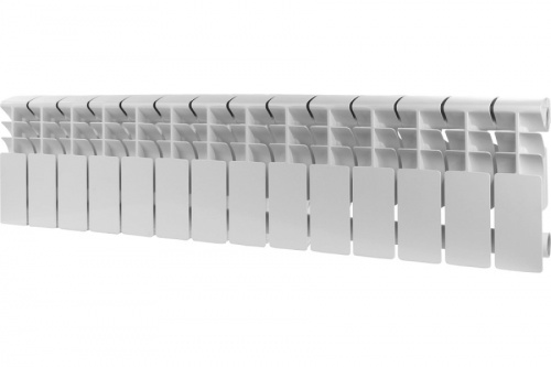 Радиатор алюминиевый Rommer Plus 200 14 секций, фото