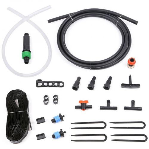 Капельный полив ЖУК с эмиттерной лентой 12 метров, фото