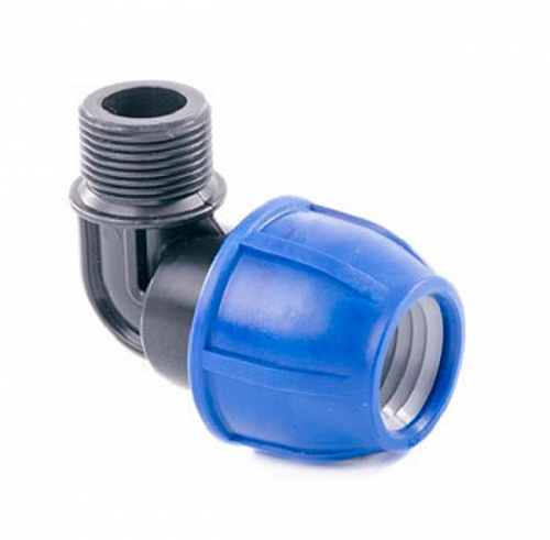 ПНД отвод 25х1/2 Нр, фото фото 2