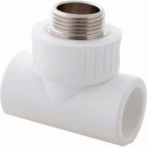 Тройник ПП 20-3/4-20 НР комбинированный, фото
