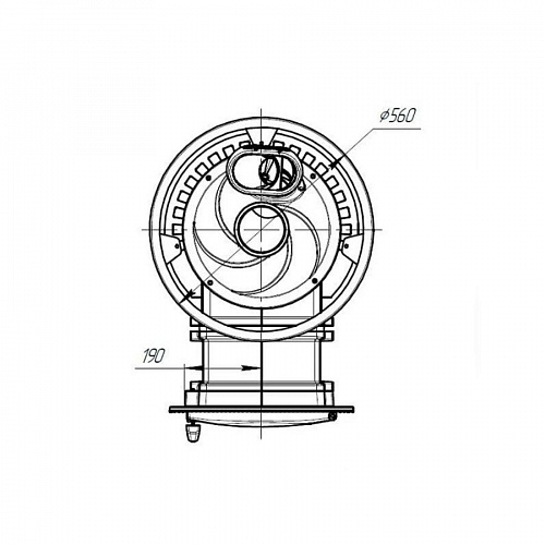 Печь для бани ПроМеталл Атмосфера M сетка нержавейка p0041, фото фото 10