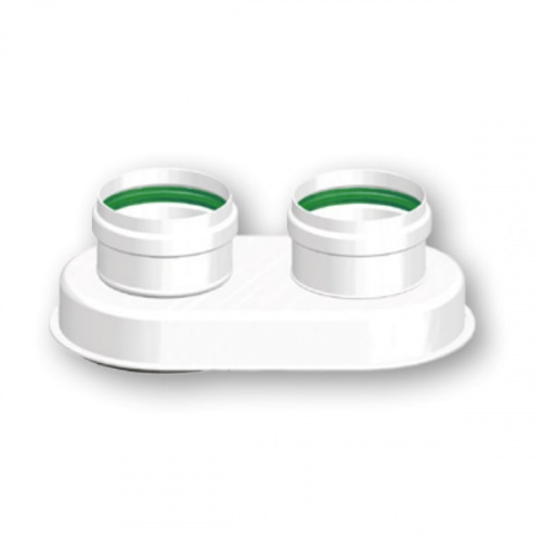 Адаптер котла одноблочный для раздельного дымоудаления D80 TADA22, фото