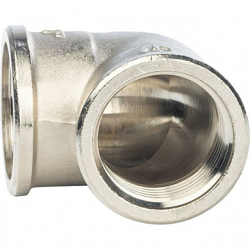 STOUT Угольник В/В 1" никелированный SFT-0014-000001, фото фото 2