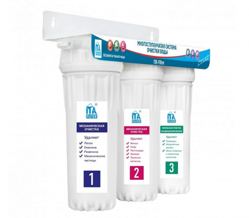 Фильтр под мойку ИТА-фильтр ОНЕГА 3-СТ АНТИЖЕЛЕЗО F10311-Fe, фото