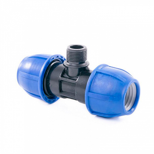 ПНД тройник 25х1/2 Нр, фото фото 2