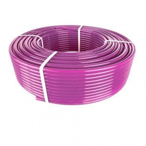 Труба PEX-b EVOH 20 х 2,0 из сшитого полиэтилена 200м фиолетовая, фото